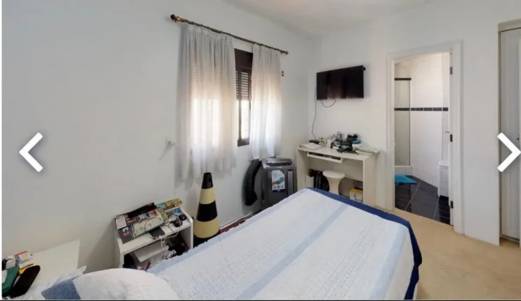 Imagem Apartamento 196M², 3Q, 3 Suítes, 4 Banheiros, 3 Vagas, Sala espaçosa, piscina aquecida, academia, brinquedoteca, playground, churrasqueira.