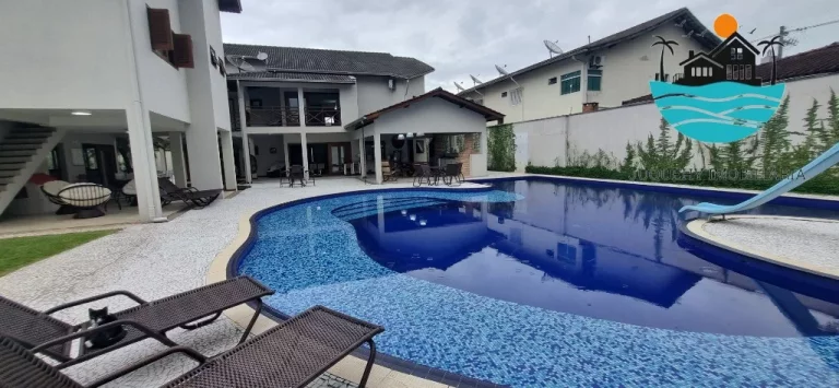 Imagem Casa para Alugar em Juquehy Temporada com, 8 suítes, 600m da praia - Acomodação 24 pessoas | Juquehy Imobiliária