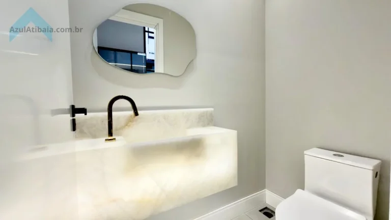 Imagem Casa Nova Semi Mobiliada 4 Suítes Condomínio Atibaia