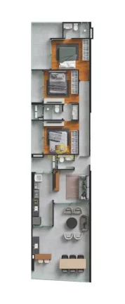 Imagem Viva com conforto, sofisticaÃ§Ã£o e praticidade neste impecÃ¡vel apartamento de 3 suÃ­tes, com 123mÂ...
