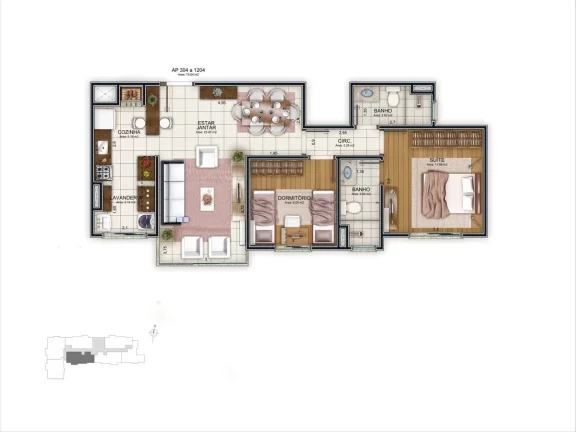 Imagem Apto Novo e Pronto para morar - Residencial Draco Bairro Dores