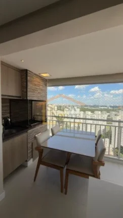 Imagem Apartamento com 82m², composto por 2 dormitórios, sendo 1 suite com ar condicionado, varanda goume...