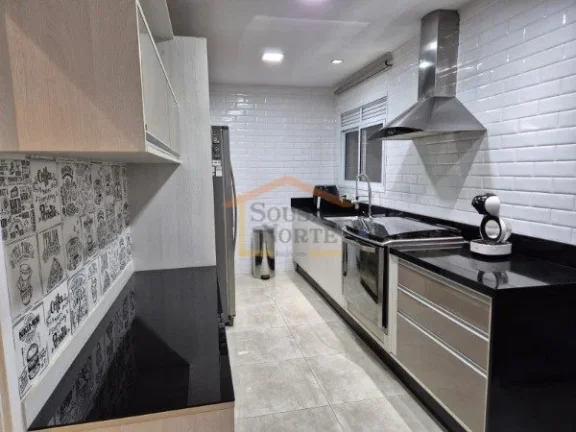 Imagem Apartamento de alto padrão, com 3 dormitórios, sendo 3 suítes, 3 vagas de garagem e uma elegante ...