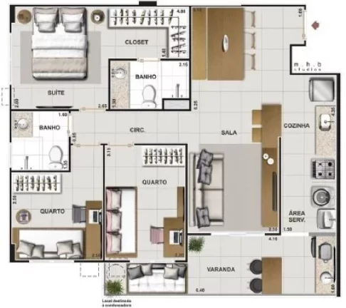 Foto do imóvel: Now Plus Boutique Residences - Apartamento à venda no bairro Méier - Rio de Janeiro/RJ