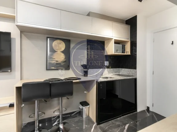 Imagem Studio à venda em São Paulo-SP, bairro Bela Vista: 1 quarto, 2 salas, 1 banheiro, 25m² de área. Venha conferir!