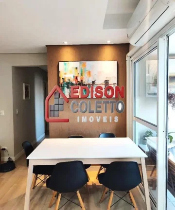 Imagem Apartamento a venda no Edifício Estação Paulista, Varanda gourmet com armários planejados, churrasqueira e pia em granito!!