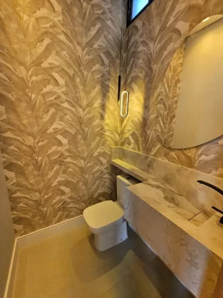 Imagem Casa moderna com 3 suítes à venda, 212 m² por R$ 2.400.000 - Condomínio Alto Padrão - Indaiatuba/SP