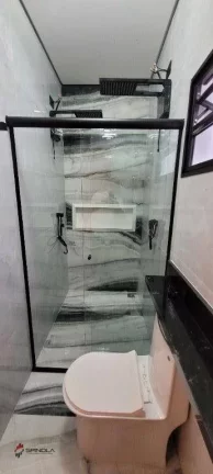 Imagem Casa com 3 dormitórios à venda, 94 m² por R$ 780.000,00 - Jardim Imperador - Praia Grande/SP