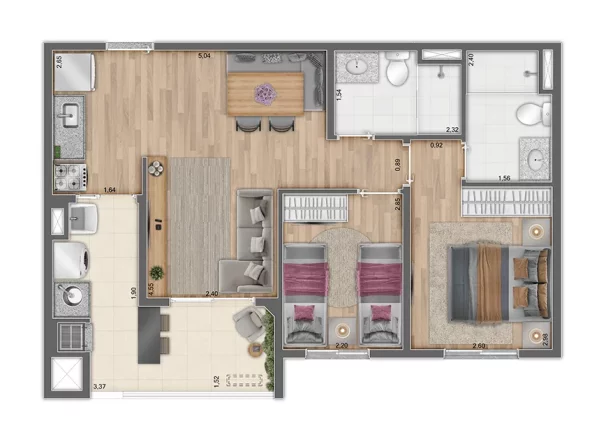 Imagem APARTAMENTO RESIDENCIAL em Guarulhos - SP, Picanço