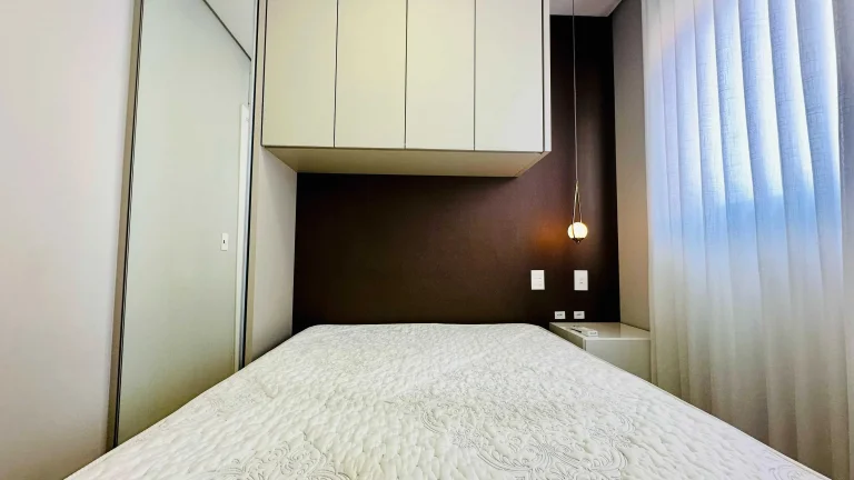 Imagem Apartamento com 2 dormitórios sendo 1 suíte e 1 vaga de garagem em Governador Celso Ramos/SC