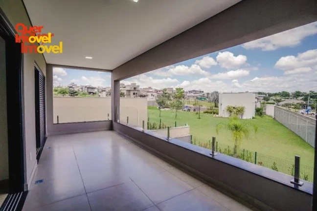 Imagem Imóvel exclusivo no Condomínio Quinta dos Ventos: casa de alto padrão em Ribeirão Preto-SP, 4 quartos, 4 suítes, 3 salas, 5 banheiros, 4 vagas, 349m². Visite com a Quer Imóvel!