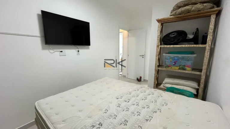 Imagem APARTAMENTO PRAIA GRANDE com 2 dormitórios sendo 1 suíte,1 vaga de garagem,sala 2 ambientes,varanda gourmet com churrasqueira