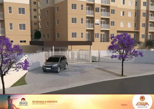 Imagem Apartamento com 2 dormitórios à venda, 50 m² por R$ 240.400,00 - Parque Imperial - Ferraz de Vasconcelos/SP