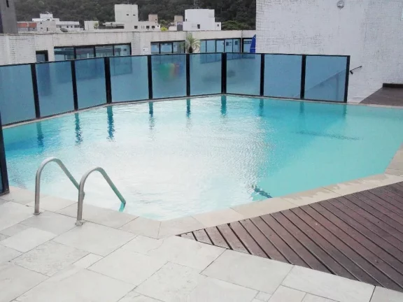 Imagem Flat com 2 dormitórios à venda, 65 m²- Pitangueiras - Guarujá/SP