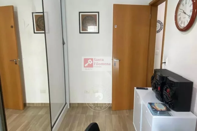 Imagem Cobertura para Venda em Santo André, Vila Valparaíso, 2 dormitórios, 1 banheiro, 1 vaga