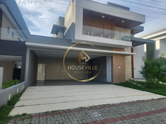 Imagem Casa Sobrado, 4 Dormitórios ( 4 suítes), 489m², Cond. Jaguary, Urbanova.
