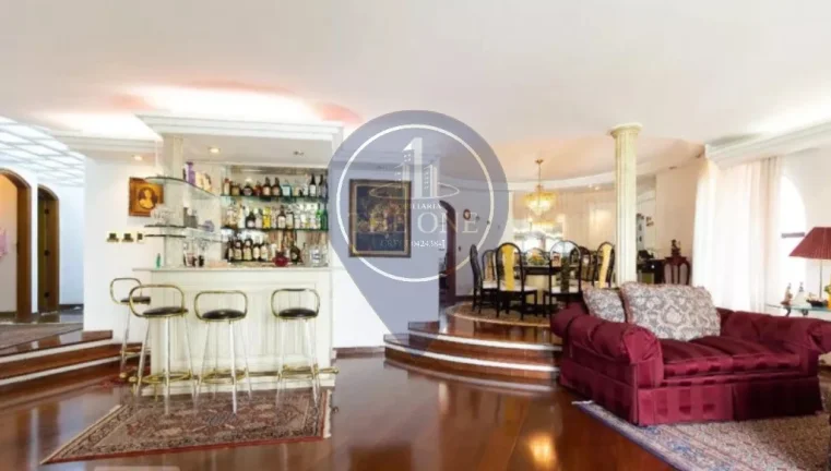 Imagem Apartamento de luxo à venda em Moema, São Paulo-SP! 3 quartos, 3 suítes, 4 banheiros, 3 vagas de garagem, 294m².