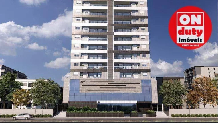 Imagem Apartamento Garden com 3 dormitórios à venda, 92 m² por R$ 1.307.038,00 - Ponta da Praia - Santos/SP