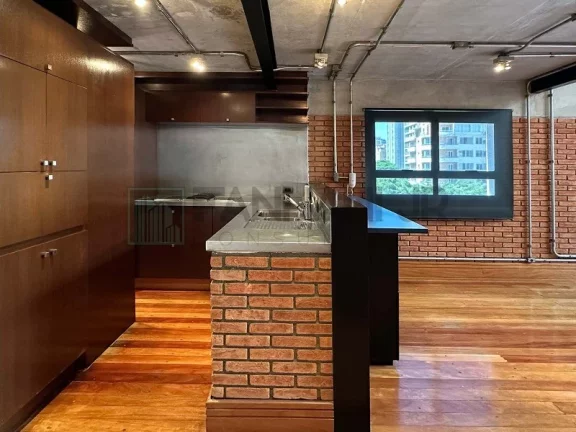 Imagem Apartamento deslumbrante para locação em Cerqueira César, São Paulo-SP: 1 quarto, 1 suíte, 3 salas, 2 banheiros, 2 vagas, 110m².