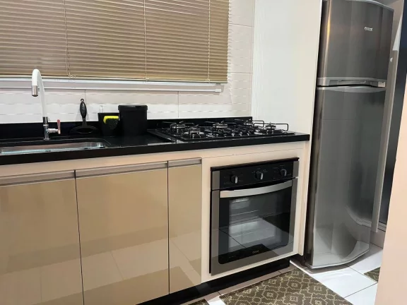 Imagem Apartamento com 2 dormitórios à venda, 55 m² por R$ 390.000,00 - Vila Camilópolis - Santo André/SP