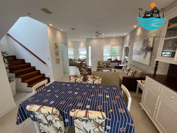 Imagem Aluguel Juquehy anual e Temporada - Casa em condomínio fechado com 4 suítes, piscina privativa a 100m da praia - máx. 10 pessoas | Juquehy Imobiliária
