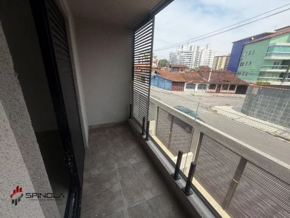 Imagem Sobrado com 3 dormitórios à venda, 108 m² por R$ 550.000,00 - Vila Caiçara - Praia Grande/SP