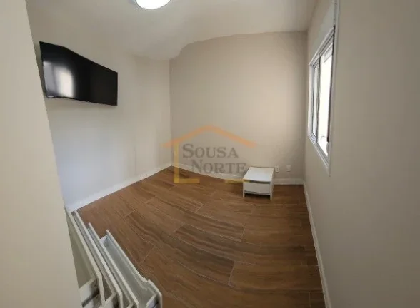 Imagem Apartamento moderno e arejado, de frente para a piscina e com sol o dia todo, com 42,77 m², 2 dormi...
