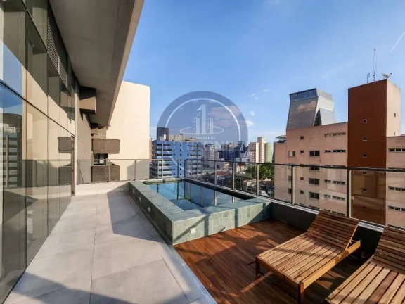 Imagem Apartamento de luxo à venda em Pinheiros, São Paulo-SP: 2 quartos, 2 suítes, 2 salas, 3 banheiros, 1 vaga garagem, 85m².