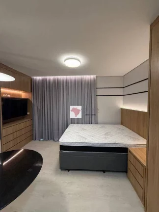 Imagem Apartamento com 1 dormitório para alugar, 24 m² por R$ 3.510,00/mês - Brooklin - São Paulo/SP