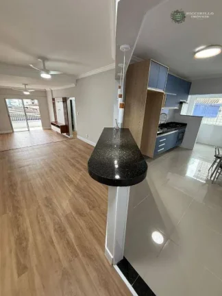 Imagem Apartamento com 2 dormitórios à venda, 85 m² por R$ 459.000 - Vila Guilhermina - Praia Grande/SP