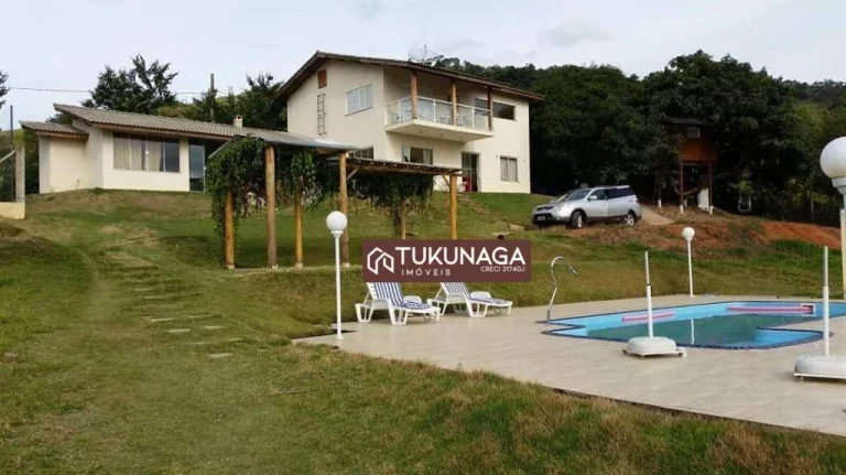 Imagem Chácara com 4 quartos à venda, 4900 m² por R$ 1.400.000 - Canedos - Piracaia/SP