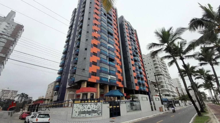 Imagem Apartamento com 3 dormitórios à venda, 117 m² por R$ 550.000,00 - Vila Caiçara - Praia Grande/SP