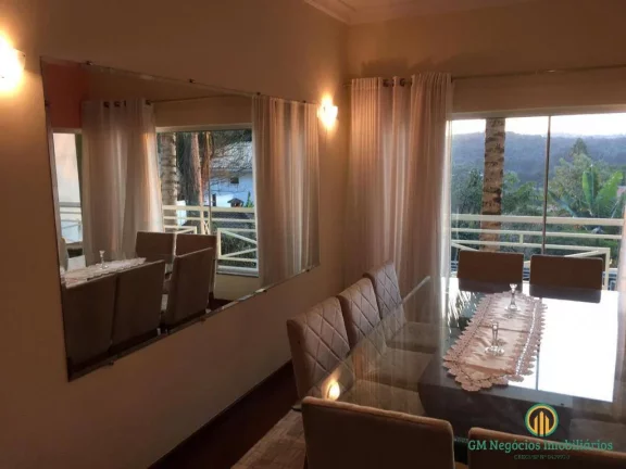 Imagem linda casa com 4 suítes 1.000m2 piscina a.gourmet em condomínio São Paulo 2