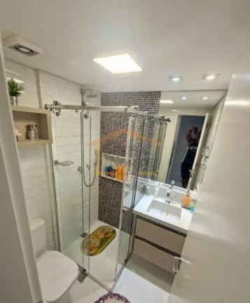 Imagem Apartamento de 3 dormitórios, 1 suíte, 1 dormitório transformado em escritório e armários embut...