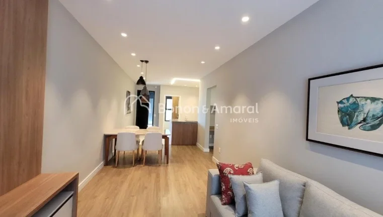 Imagem Este apartamento semi mobiliado, situado na Nova Campinas, oferece o equilíbrio ideal entre confort...