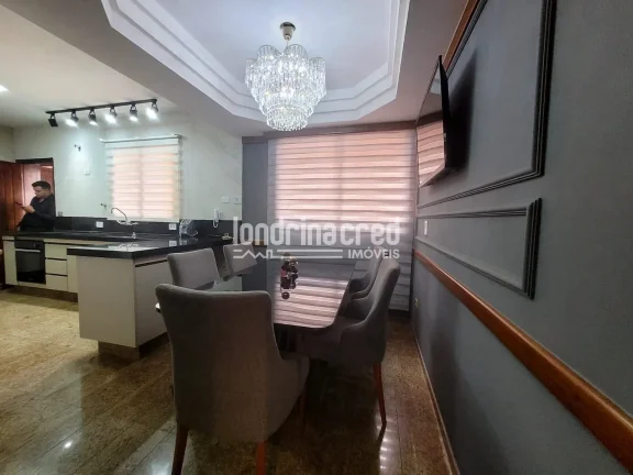 Imagem Amplo apartamento à venda no Residencial Parque Imperial em Londrina, com 4 dormitórios, 3 suítes, 215 m² de área útil e 2 vagas de garagem
