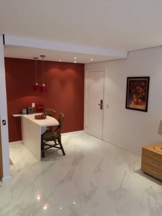 Imagem Flat disponível para venda no Aparthotel Adagio Sao Paulo Moema, com 39m², 1 dormitório e 1 vaga de garagem
