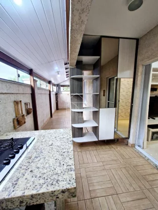 Imagem Apartamento Decorado com Quintal à Venda – Villaggio Manguinhos (Porto Fino) Morada de Laranjeiras.