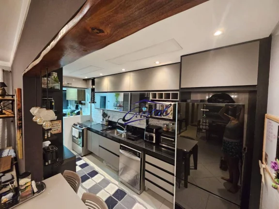 Imagem Apartamento com 3 dormitórios à venda, 121 m² por R$ 970.000 - Boqueirão - Praia Grande/SP