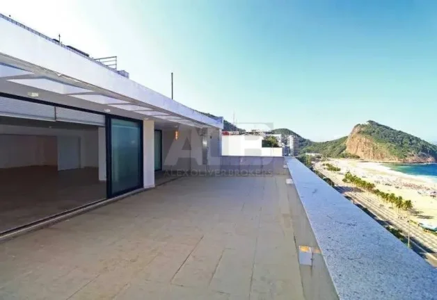 Imagem Cobertura à venda na Atlântica, 4quartos, 3vagas, 653m2, Frontal Mar.