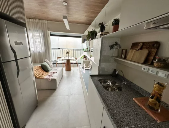 Imagem studio 25m², 1 dormitório, terraço, planta inteligente,Deliver,y Bicicletário, Salão De Festas, Espaço Gourmet com Churrasqueira, Pet Place, piscina