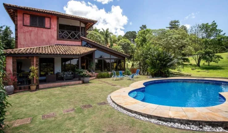 Imagem Mansão no Golf Club a melhor vista do campo, à venda - Golf Club São Fernando-SP