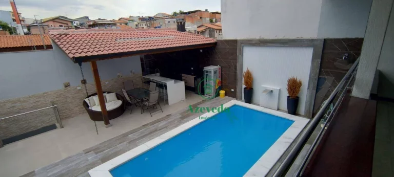 Imagem Sobrado com 3 dormitórios à venda, 232 m² por R$ 950.000,00 - Jardim Luciara - Guarulhos/SP