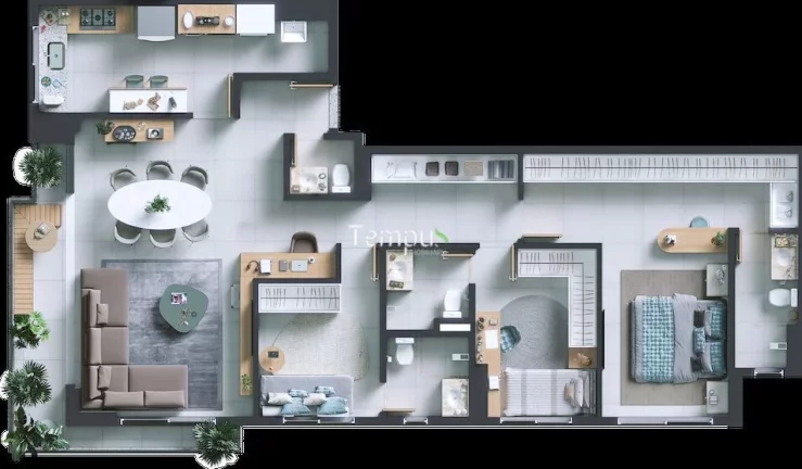 Imagem Alt. 65 Home design - Apartamento ALT- 65, à venda no bairro Setor Bela Vista - Goiânia/GO