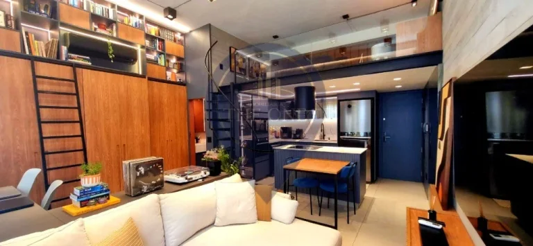 Imagem Apartamento à venda em São Paulo-SP, Vila Mariana: 1 quarto, 2 salas, 1 banheiro, 1 vaga de garagem!
