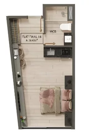 Foto do imóvel: 5S Oceania: Seu Novo Lar à Beira-Mar por Apenas R$ 312.076, 40 em Não informado