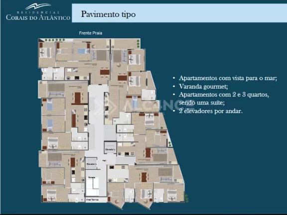 Imagem Apto - 3 Quartos - 1 Suíte - 85,77 m² - Intermares, Cabedelo/PB