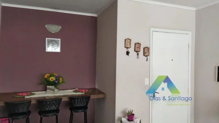 Imagem Apartamento com 3 dormitórios à venda, 79 m² por R$ 416.000 - Vila Santo Estéfano - São Paulo/SP