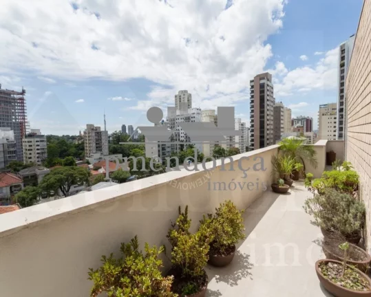 Imagem Cobertura Duplex com 4 quartos sendo 3 suI­tes e 6 vagas, 534m2