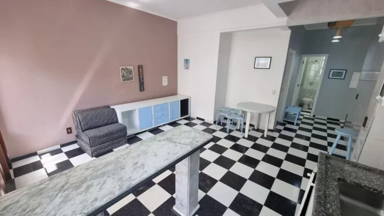 Imagem Apartamento com 1 dormitório à venda, 56 m² - Pitangueiras - Guarujá/SP